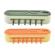 6 Slot Knife Organizer with 6 Hooks - Brand New - 2