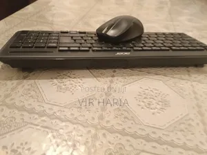 Acer Wireless Keyboard and Mouse Combo (Full Size, Black)