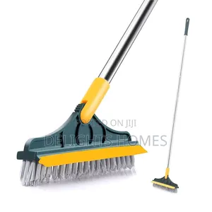 B Brush ya Kusafisha ya 23x112cm yenye Mpini Mrefu na Kiungo Kinachonyumbulika