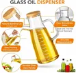 2-Way 900ml Glass Jug with Bamboo Cork - 1