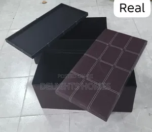 Foldable Leather Storage Seat Sofa Box-Pa