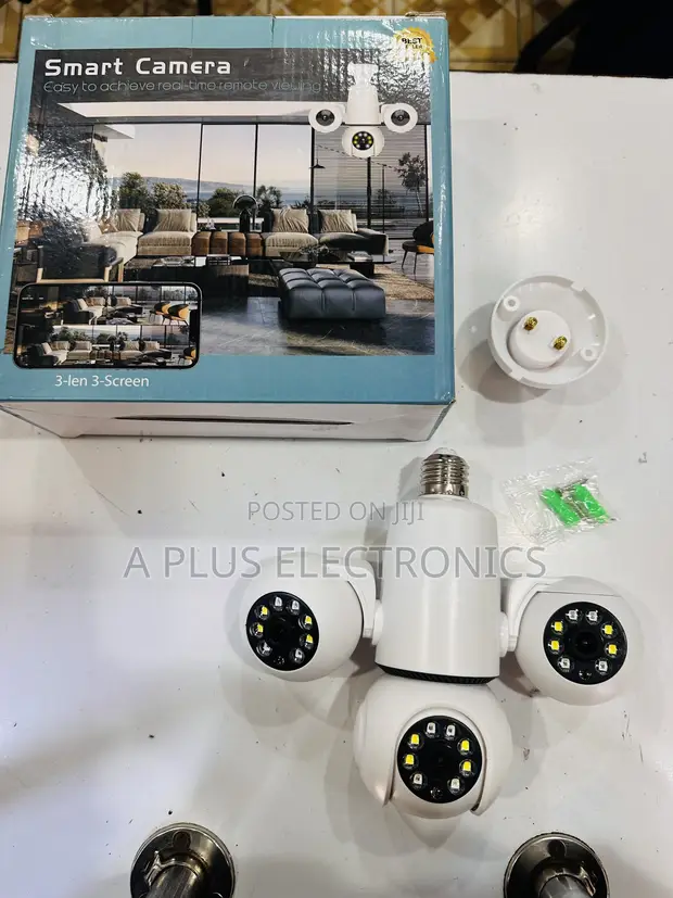 3 Lens WiFi CCTV HD Security Camera - 1