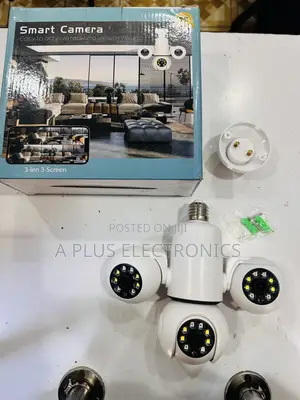 3 Lens WiFi CCTV HD Security Camera