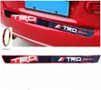 TRD Flexible Rubber Boot Strip with Red Detailing Logo - 1