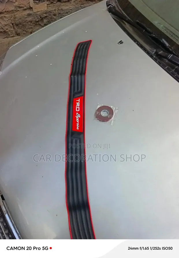 TRD Sportivo Rubber Car Boot Sill Protector - 1