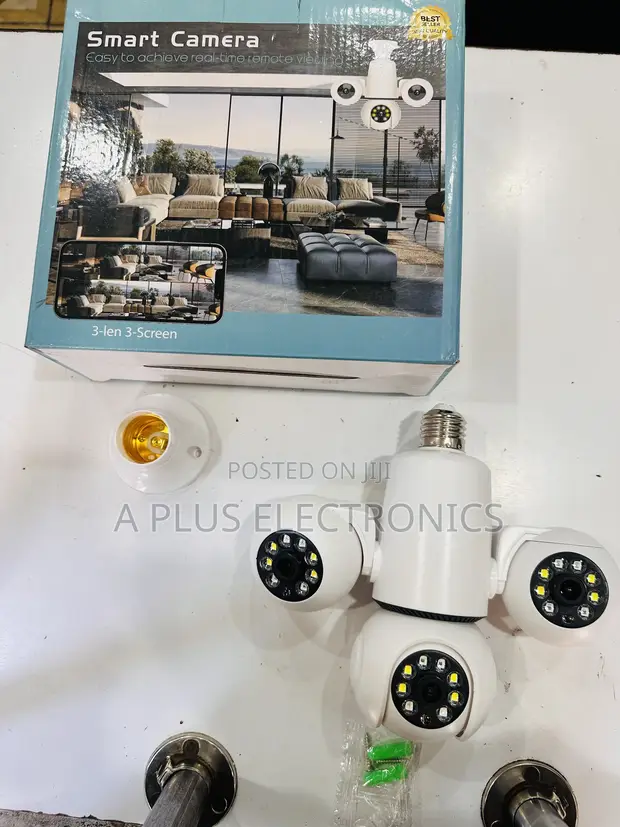 3 Lens WiFi CCTV Camera ya nje ya Usalama - 1
