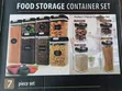 Acrylic 7pc Food Storage Container Set - 1