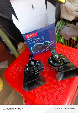 Denso Horns (2pcs) - Sharp, Clear Warning Sound