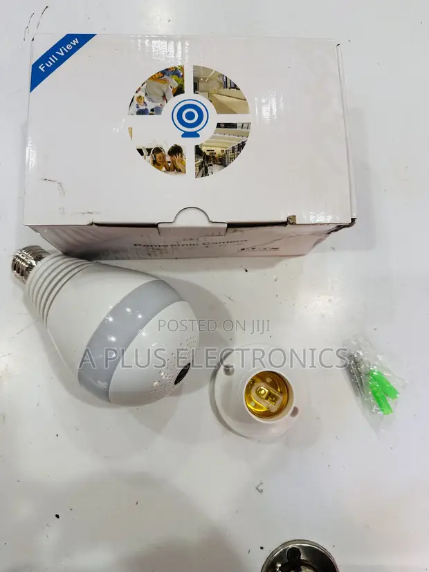 V9 Camera Bulb (V380 App) WiFi Security Camera Light - 1