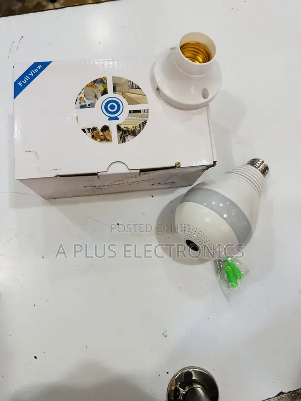 V9 Camera Bulb (V380 App) - 360° CCTV Camera - 1