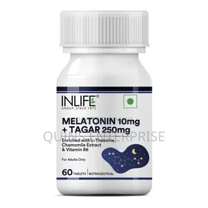 Pure Nutrition Melatonin 10mg + L-Theanine + B6, 60 Tablets