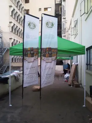 Bendera ya Telescopic 3.5m