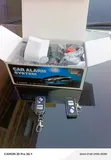Car Alarm System with Metal Trimmed Keychain - 2