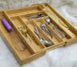Classic Bamboo Drawer Organiser - 2