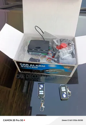 Car Alarm System with Central Door Locking