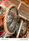 Brand New Handcrafted Braided Steering Wheel Cover (Beige) - 2