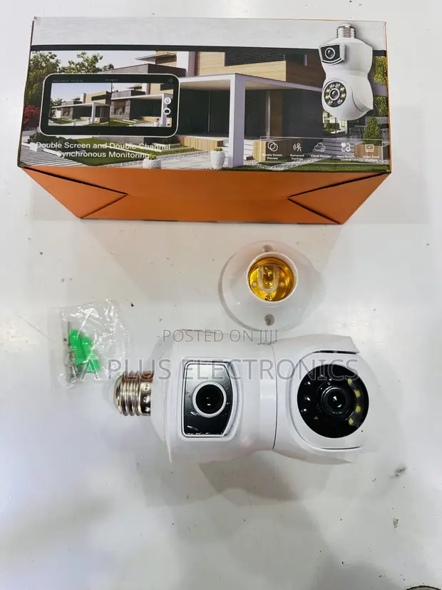 E9 WiFi CCTV Dual Lens Wireless HD Camera - 1