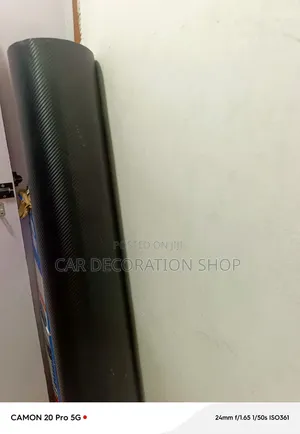 Carbon Fiber 3D Self-Adhesive Wrap 1.5m x 1m