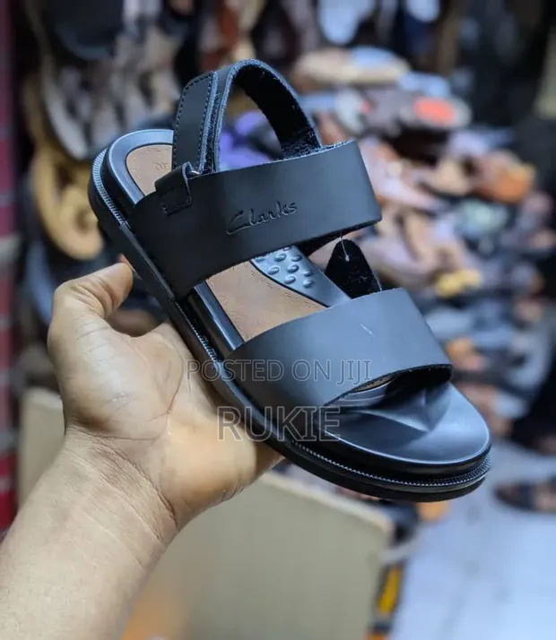 Clarks Leather Sandals for Men - 1