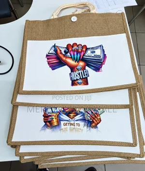 Branded Jute Bags - Printing & Design Services