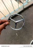 Mercedes-Benz Chrome Plated Metallic Finish Trunk Logo - 1
