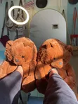 Fluffy Indoor Bear Slippers - 2