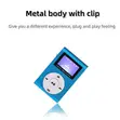 Portable Mini MP3 Player yenye LCD Screen na Metal Clip - 1
