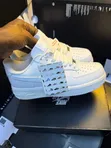 Nike Air Force 1 White Sneakers - 2