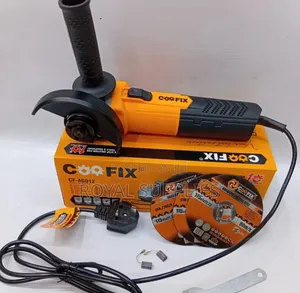 Coofix 4.5" Angle Grinder with 3 Free Disks