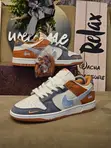 Nike SB Dunk Low Stüssy Grey Orange - 1