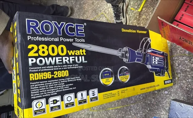 Royce 2800W Demolition Hammer - 1