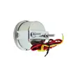 2-in-1 Round Voltage and Temperature Gauge with Blue Display - 5