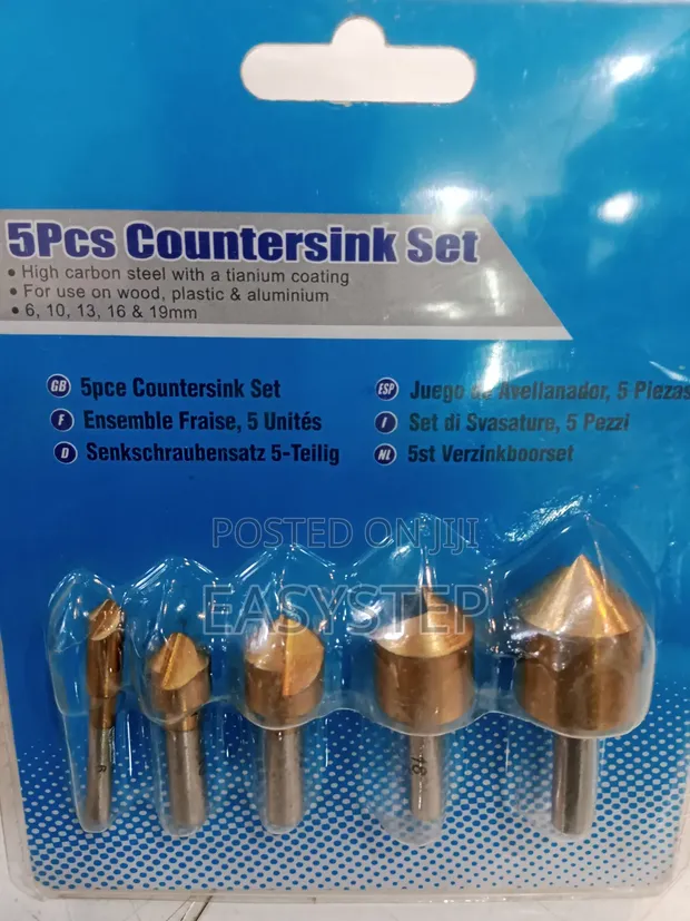 Used Countersink Bit Set (5 Pieces) - 1