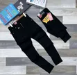 Black PU Leather Jeans - Men's Slim Fit - 3