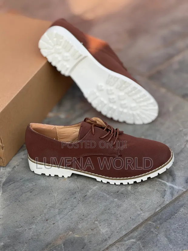 Roberto Cavalli Suede Brogues - Brown - 1
