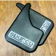 Black 4-Piece Rally Style Mudflaps with Sparco Branding - 2