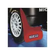 Sparco Mudflaps - Red with White Logo - 2
