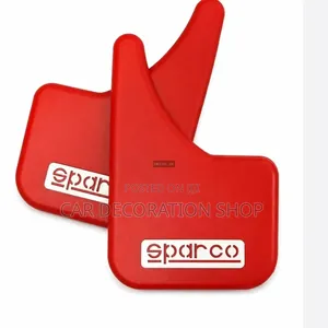 4pc Sparco Universal Mudflaps - Drill Fit