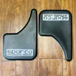 Sparco 4pcs Flexible Rubberized Mudflaps - 1