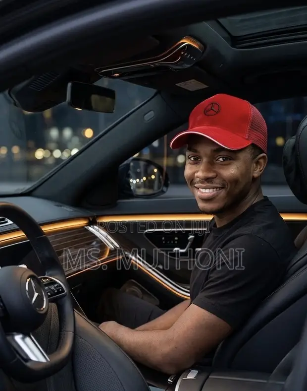 Mercedes-Benz Velvet Mesh Trucker Cap - 1