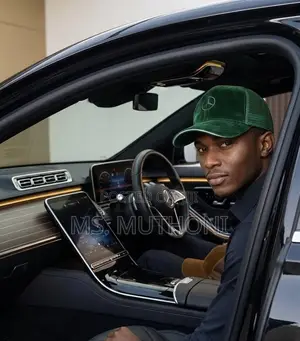 Mercedes-Benz Velvet Mesh Trucker Cap
