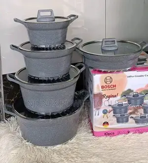 Bosch Regina 10-Piece Granite Cookware Set