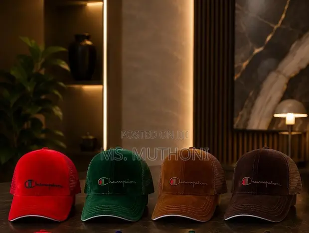 Champion Velvet Mesh Trucker Caps - 1