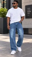 Brand New Baggy Jeans - Wide Leg - 1