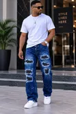 Brand New Baggy Jeans - Wide Leg - 3