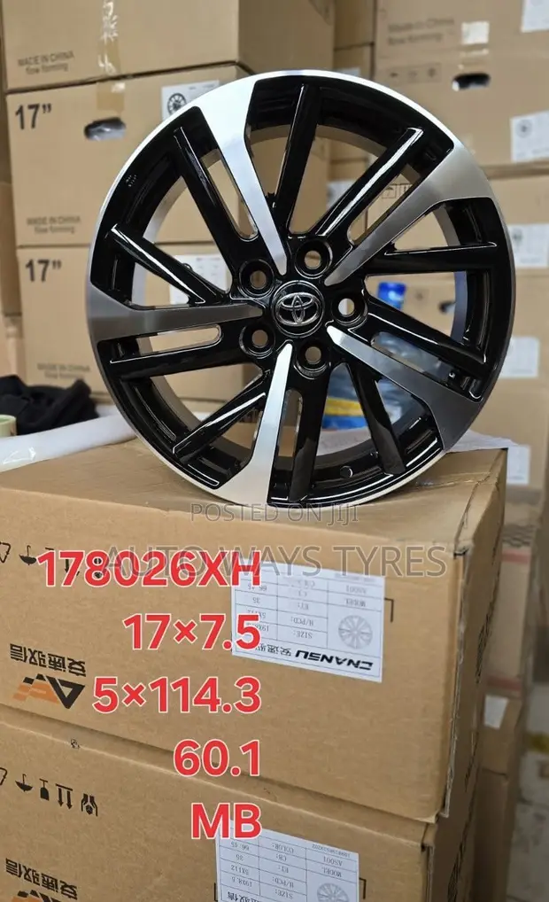 17 Inch Rims for Toyota Models - 1