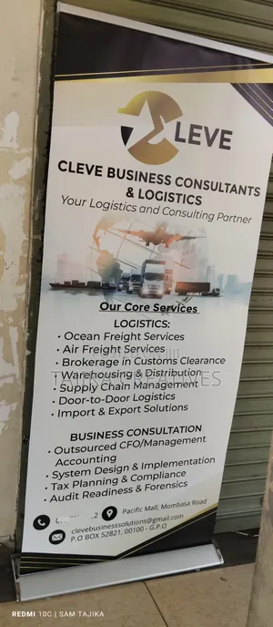 Business Broadbase Roll Up Banner