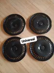 4pcs Glossy Sporty Wheel Hubcaps with Multi Spoke Turbine Design - 1