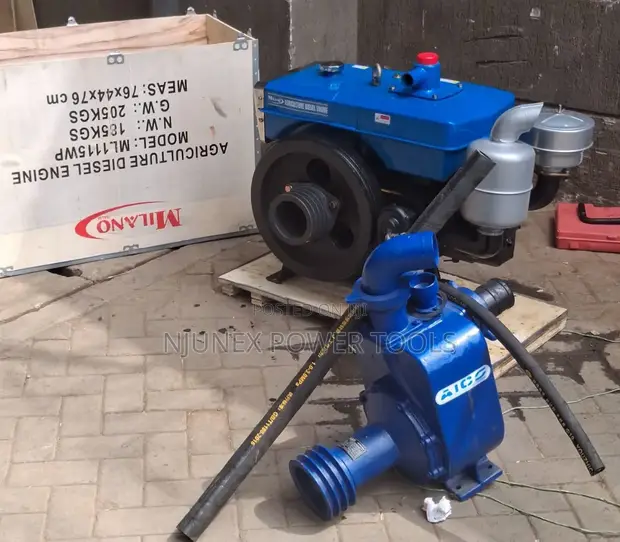 Milano Italia ML1115WP Agricultural Diesel Engine with Water Pump - 1