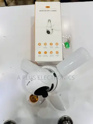 Fan Blade CCTV Bulb Camera - Wireless Home Security